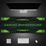 Industrial Style Tech Oversized Seam Keyboard Mouse Desk Pad